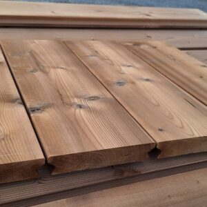 32x166 pf3 lämpökäsitelty kuusi terassilauta